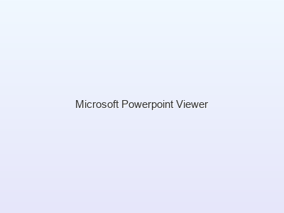 Microsoft Powerpoint Viewer